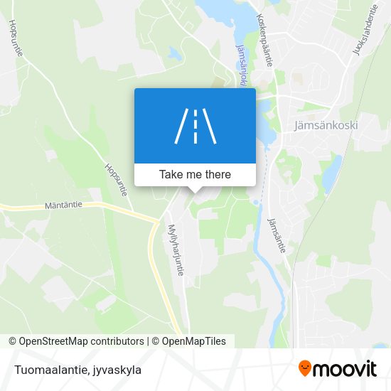 Tuomaalantie map