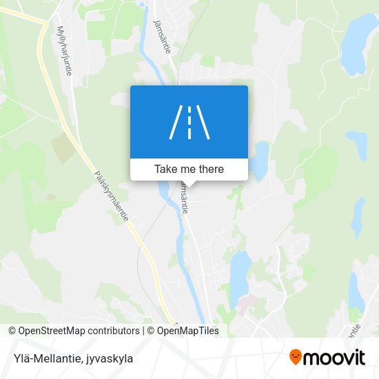 Ylä-Mellantie map