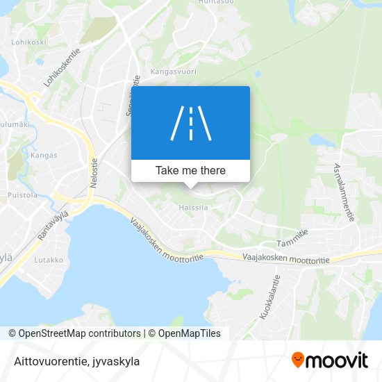 Aittovuorentie map