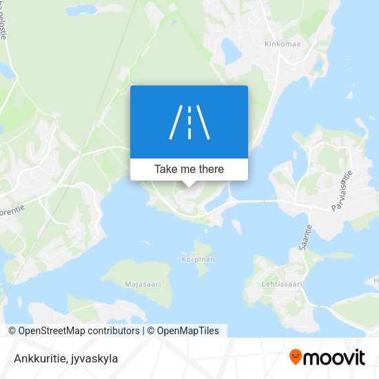 Ankkuritie map
