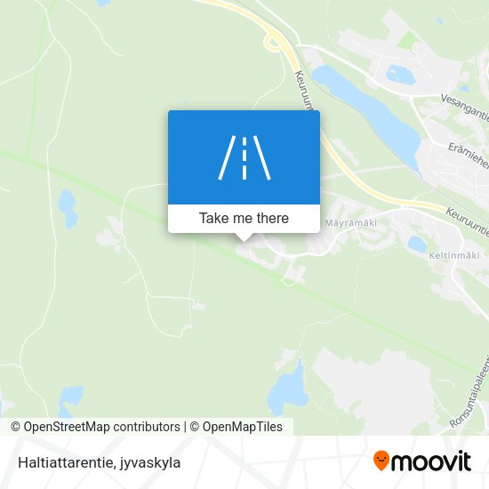 Haltiattarentie map