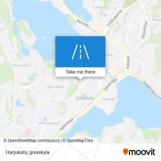 Harjukatu map
