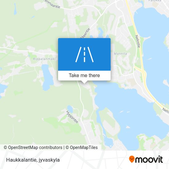 Haukkalantie map