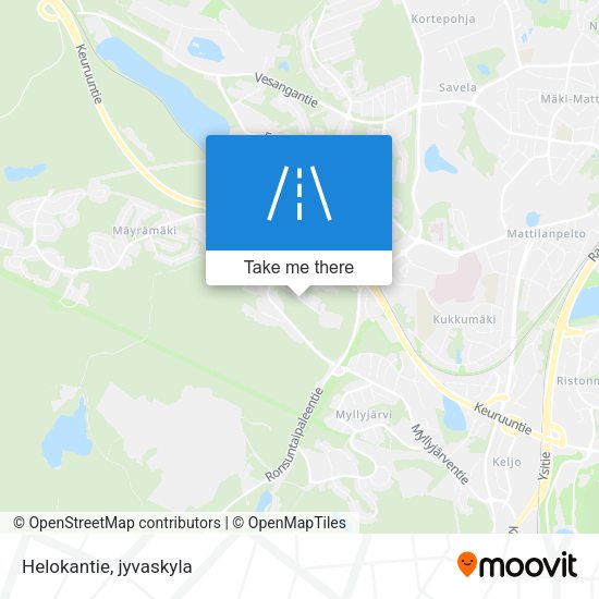 Helokantie map