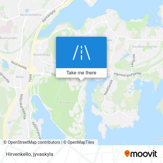 Hirvenkello map