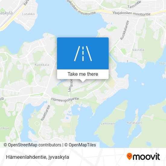 Hämeenlahdentie map