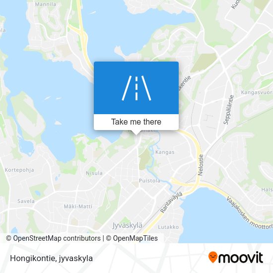 Hongikontie map
