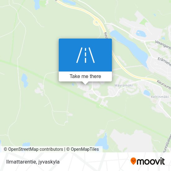 Ilmattarentie map
