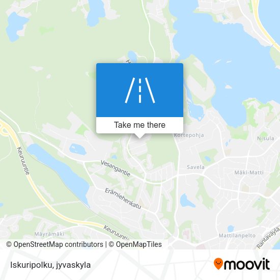 Iskuripolku map