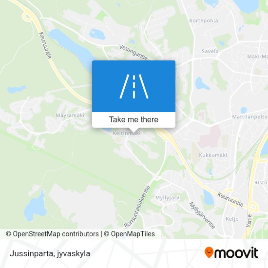 Jussinparta map