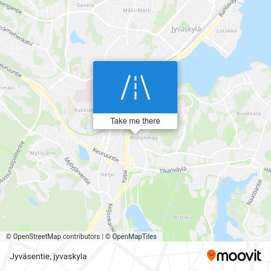 Jyväsentie map