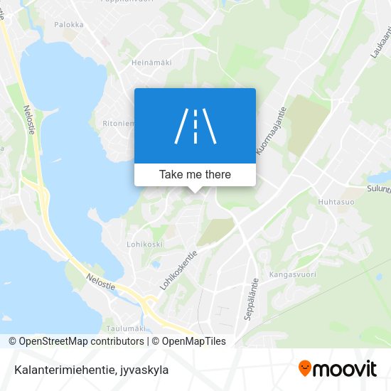 Kalanterimiehentie map