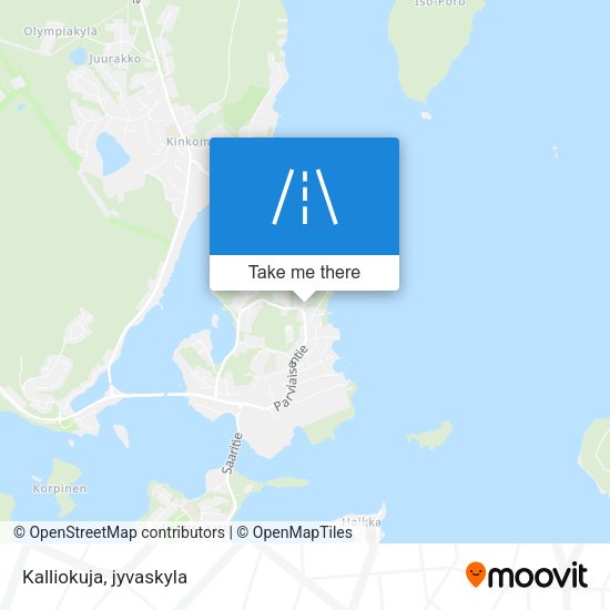 Kalliokuja map
