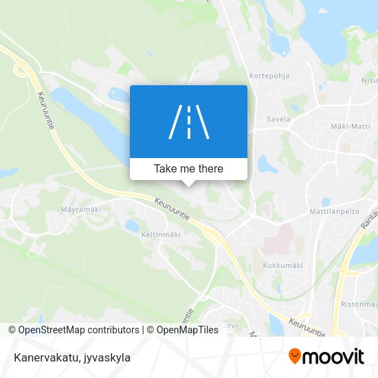 Kanervakatu map