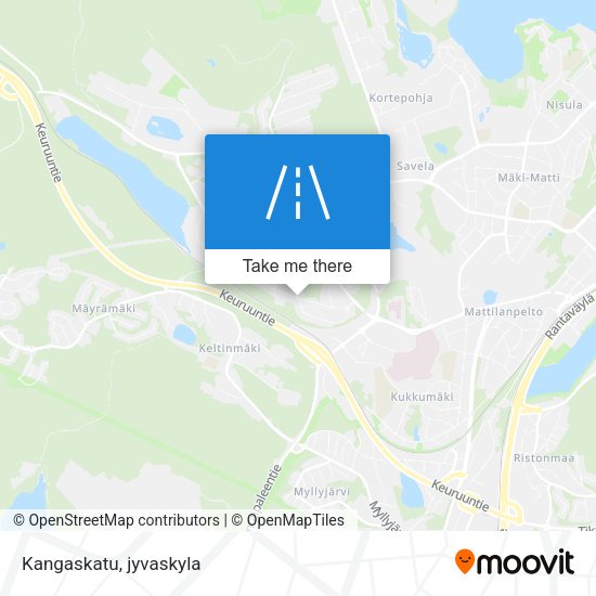 Kangaskatu map