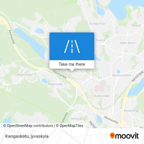 Kangaskatu map