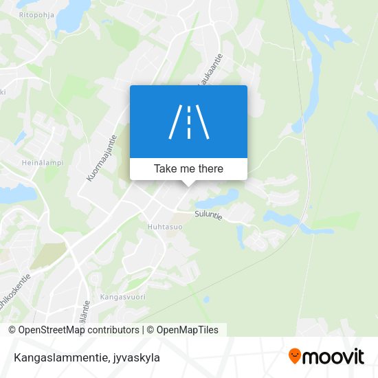 Kangaslammentie map
