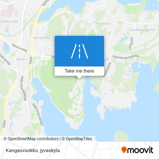 Kangasvuokko map