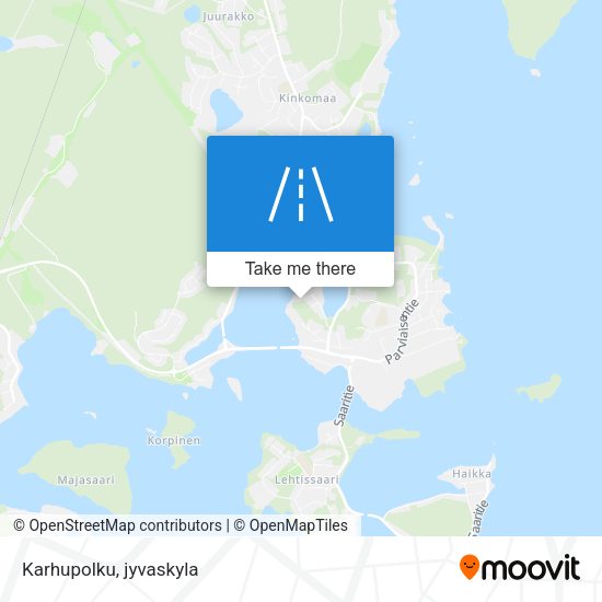 Karhupolku map