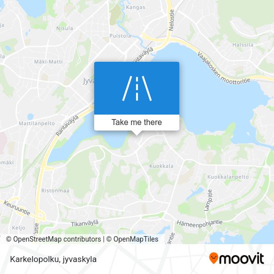 Karkelopolku map