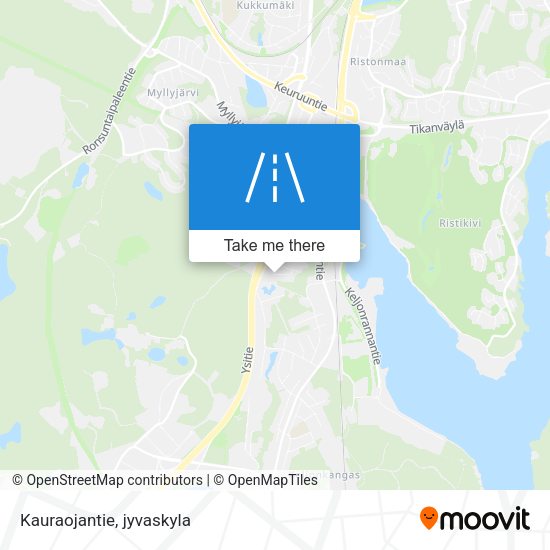 Kauraojantie map
