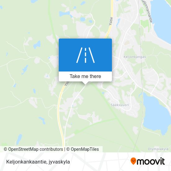 Keljonkankaantie map