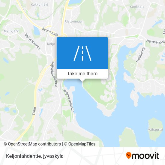 Keljonlahdentie map