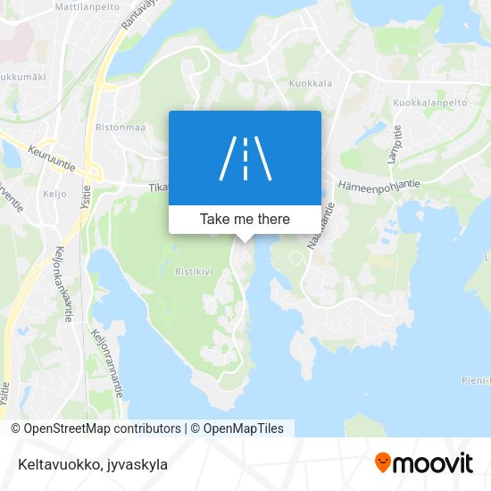 Keltavuokko map
