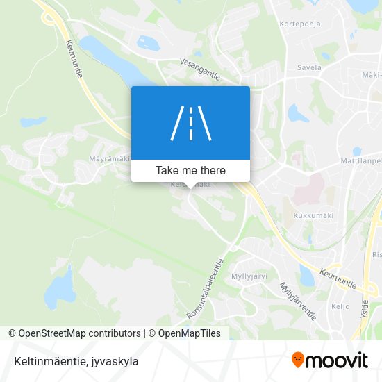 Keltinmäentie map