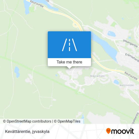 Kevättärentie map