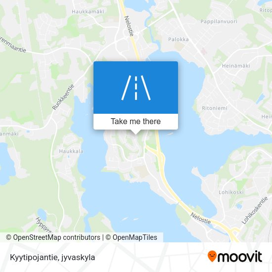 Kyytipojantie map