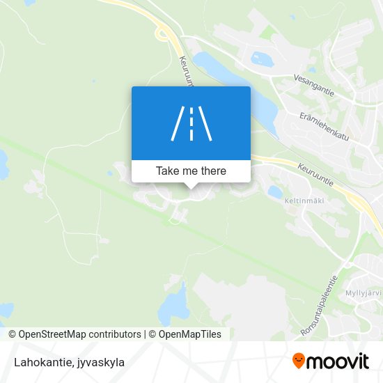 Lahokantie map