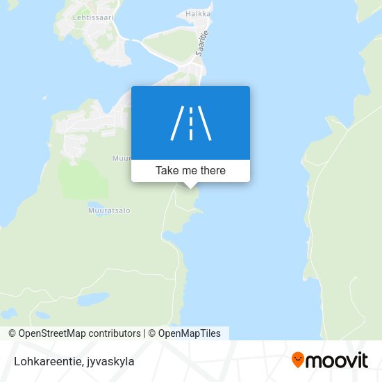Lohkareentie map
