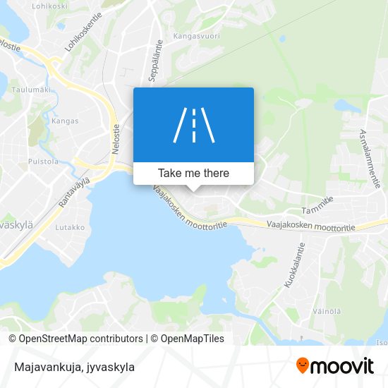 Majavankuja map