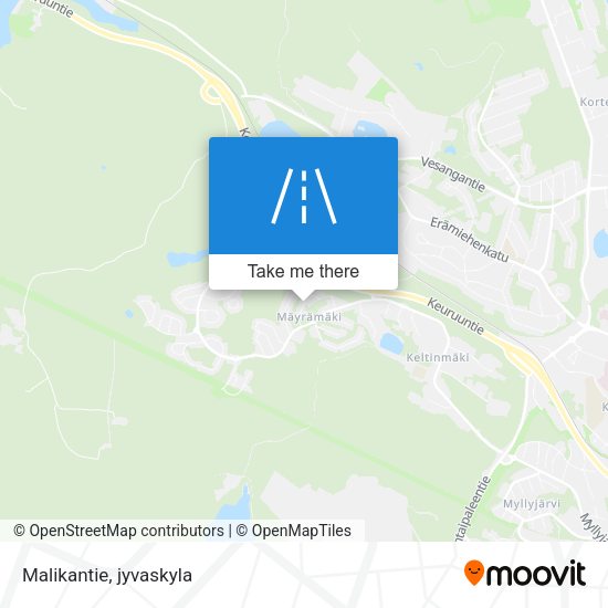 Malikantie map