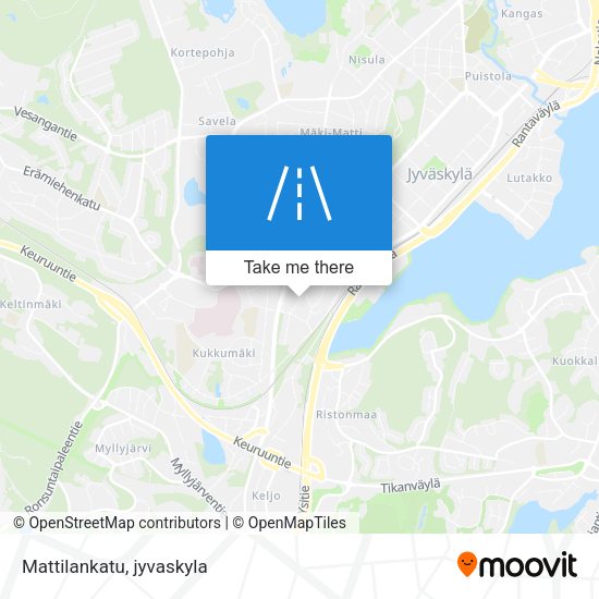 Mattilankatu map