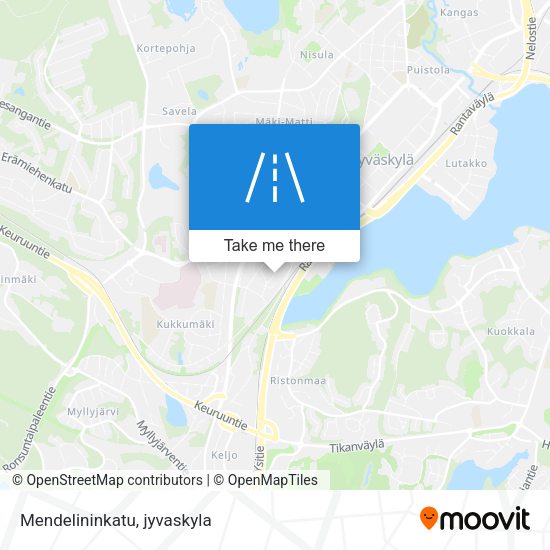 Mendelininkatu map