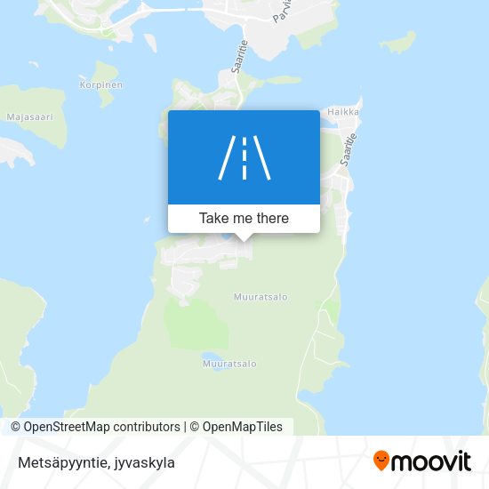 Metsäpyyntie map