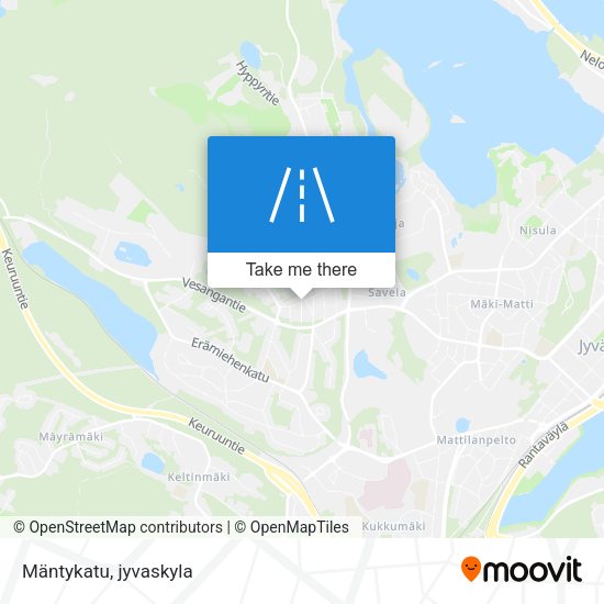Mäntykatu map