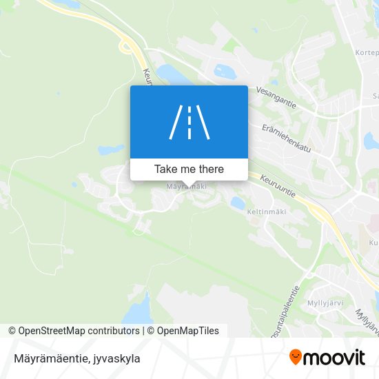 Mäyrämäentie map