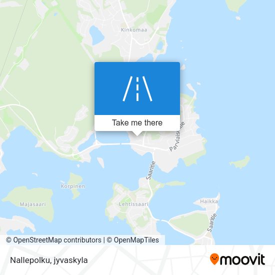 Nallepolku map