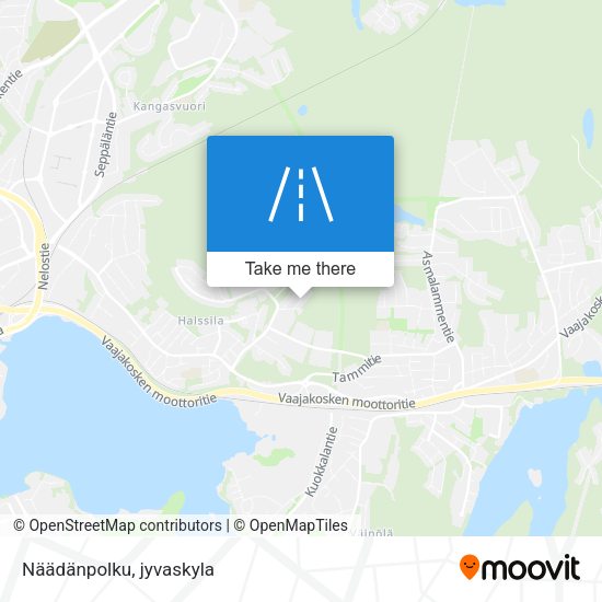 Näädänpolku map