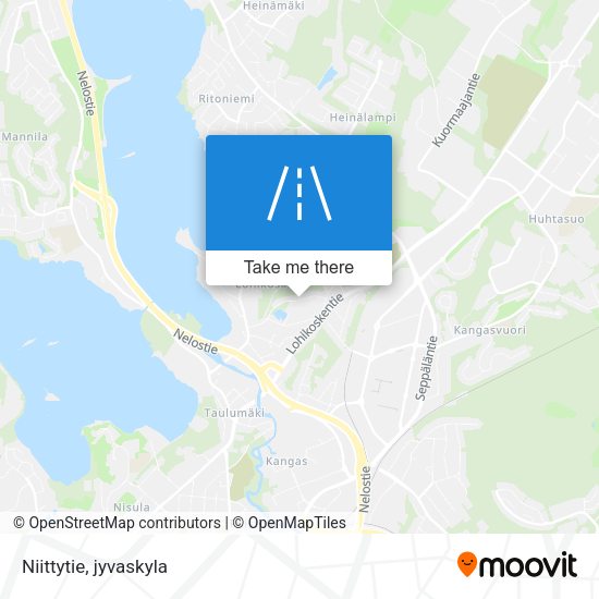 Niittytie map
