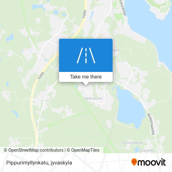 Pippurimyllynkatu map