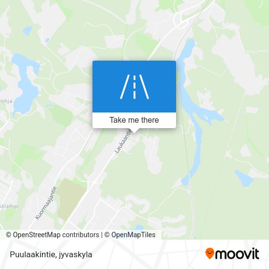 Puulaakintie map