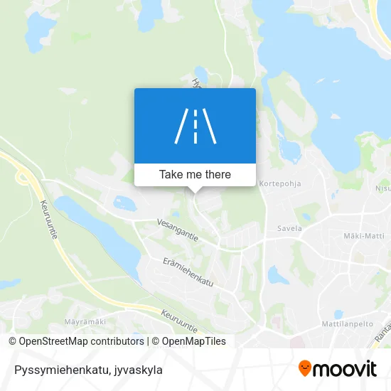 Pyssymiehenkatu map
