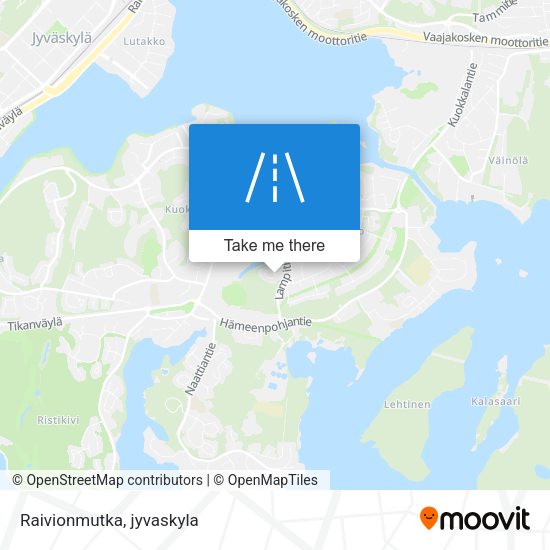 Raivionmutka map