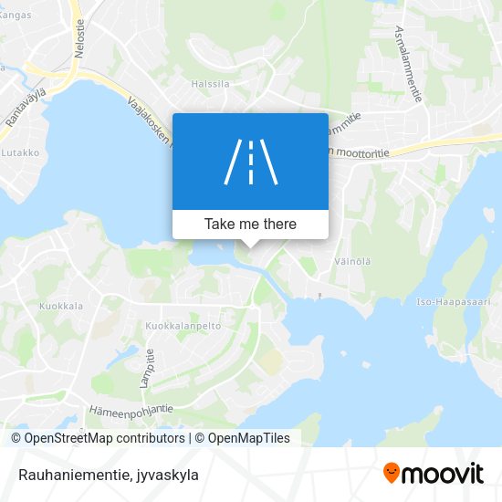 Rauhaniementie map