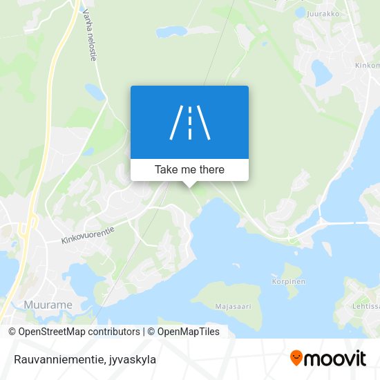 Rauvanniementie map