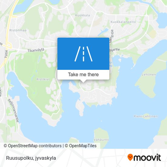 Ruusupolku map